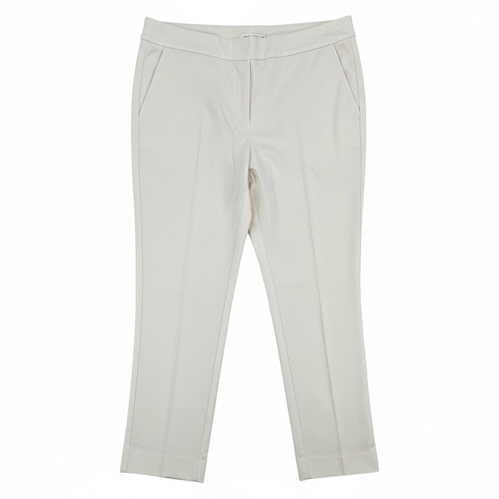 Chicos Brigitte Slim Leg‎ Pants Cream Off White Size 20T